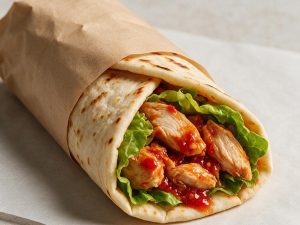 49. Spicy Chicken Wrap (scharf)